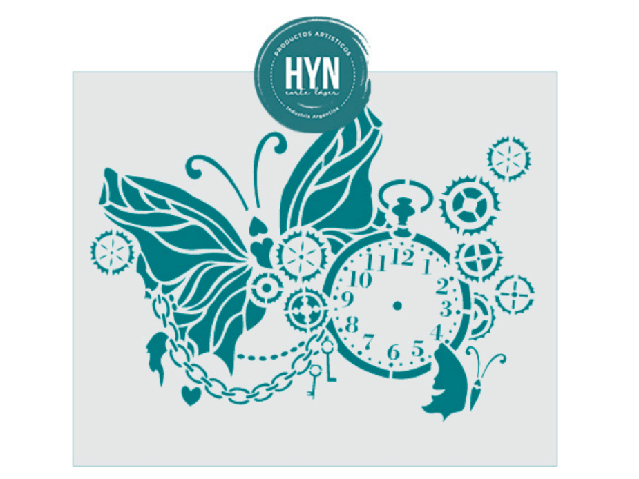 Hyn Stencil sta Sta009 20x30 cm