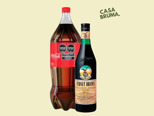 Fernet Branca 750 CC + Coca Cola 2,25L