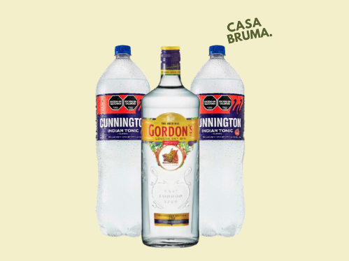 Gin Gordon´s + 2 Tonicas Cunnington 1,5L