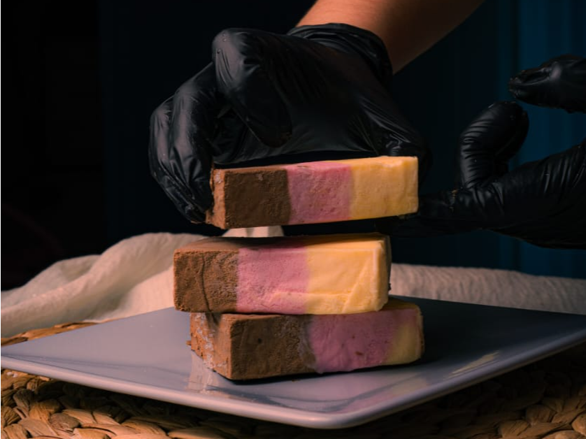 POSTRE TRICOLOR