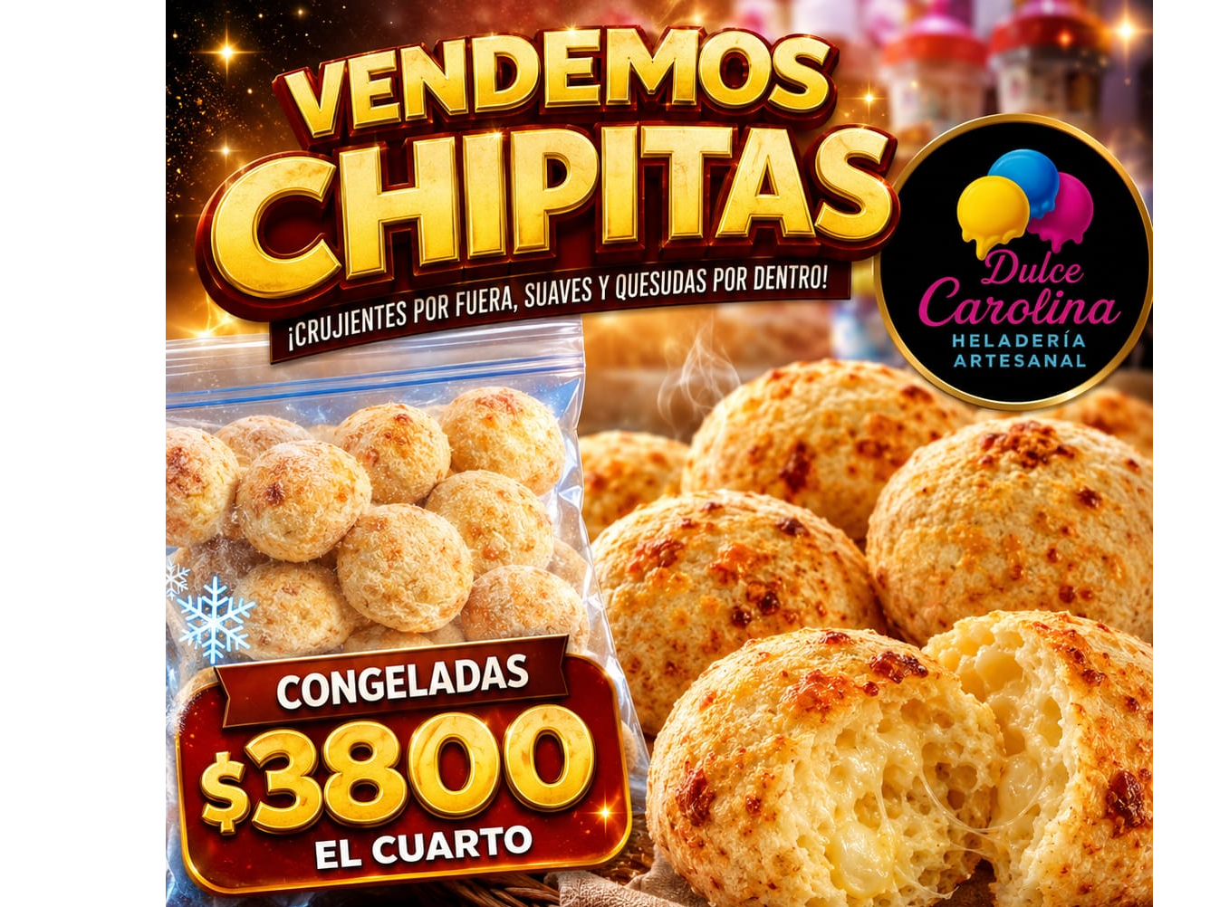 Chipa congelada