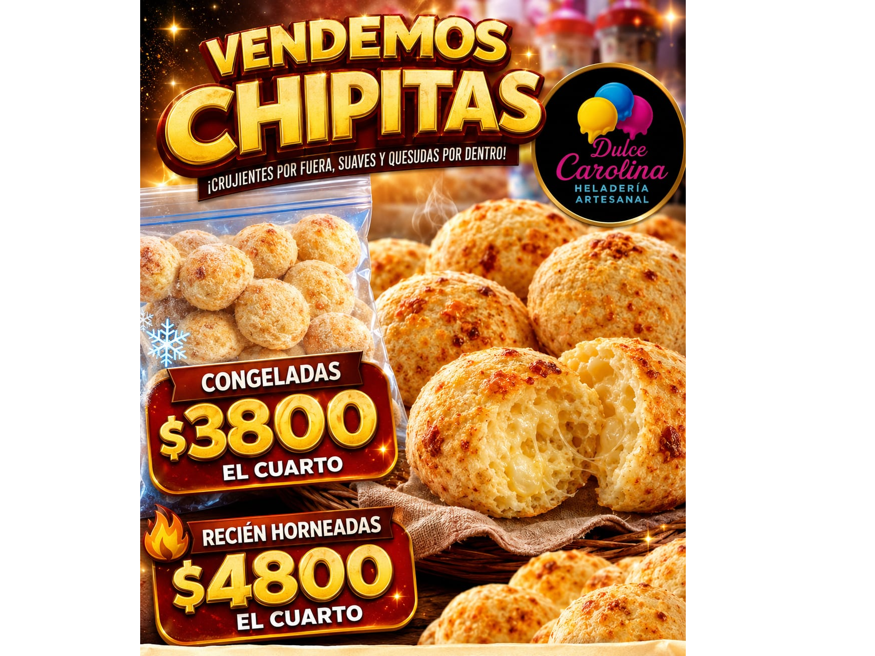 Chipa horneada