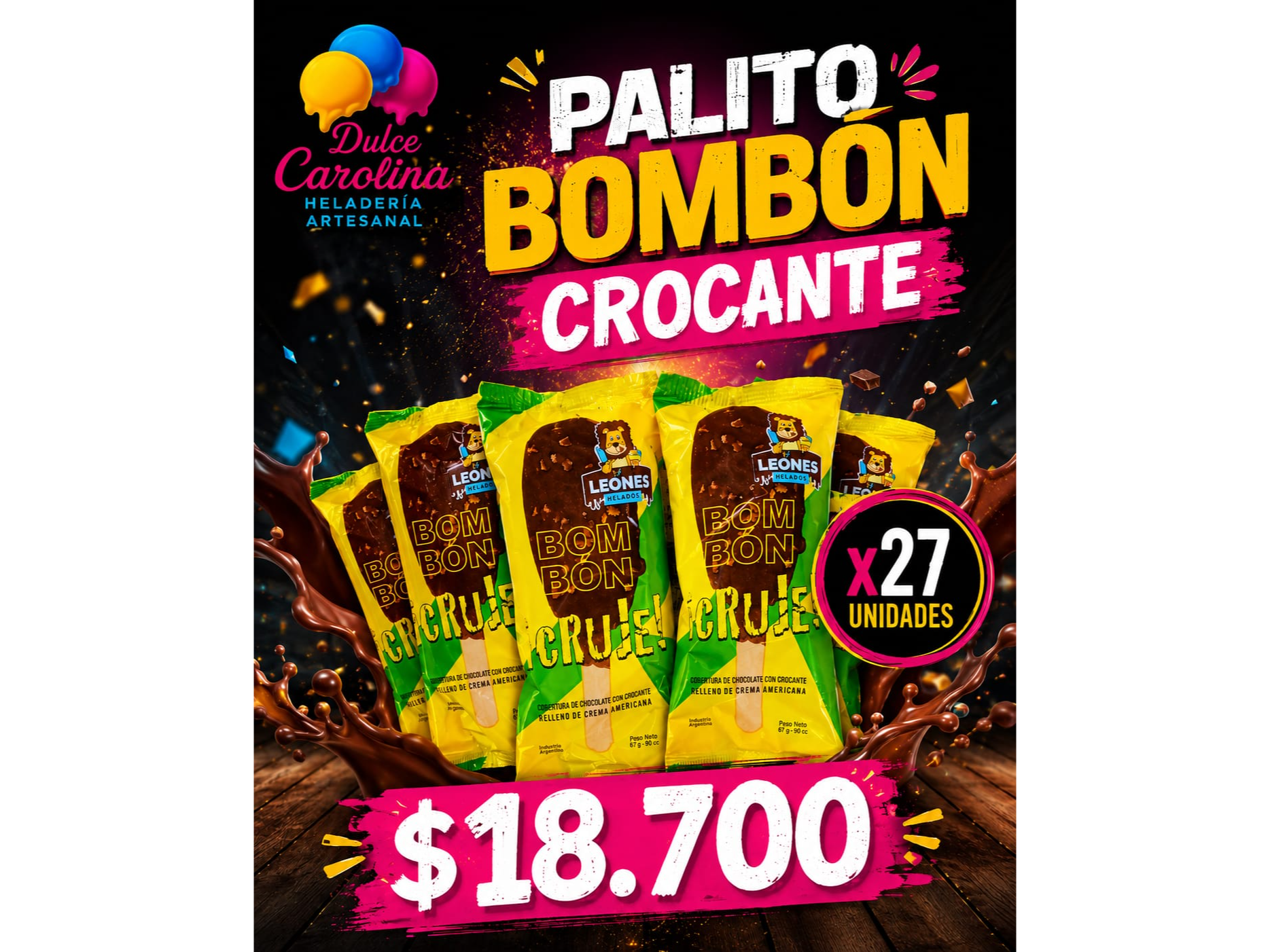 Bombon crocante x30U