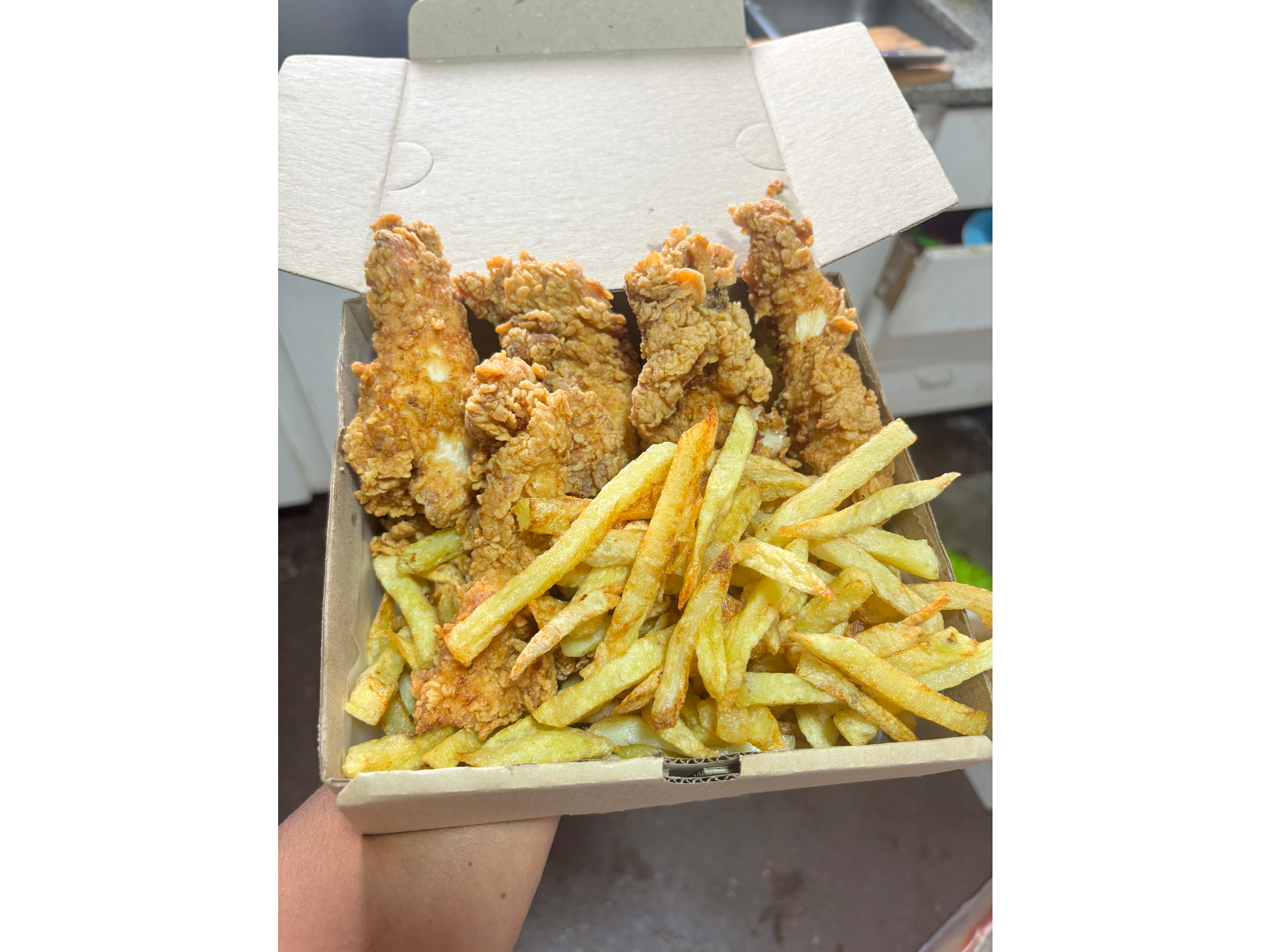 Strips de pollo🍗😉