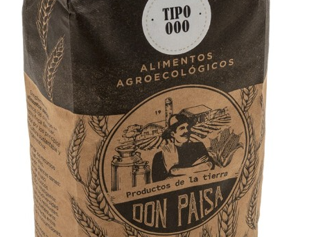 Harina de trigo 000 Don Paisa Organica