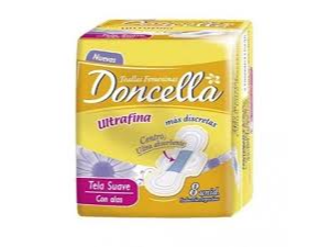 Toallas Ultrafinas Con Alas Doncellas 8 Unidades