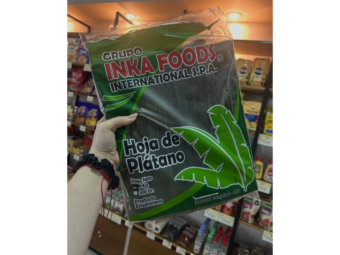 Promo 2 Kg Hojas de Plátanos Importada Ecuador