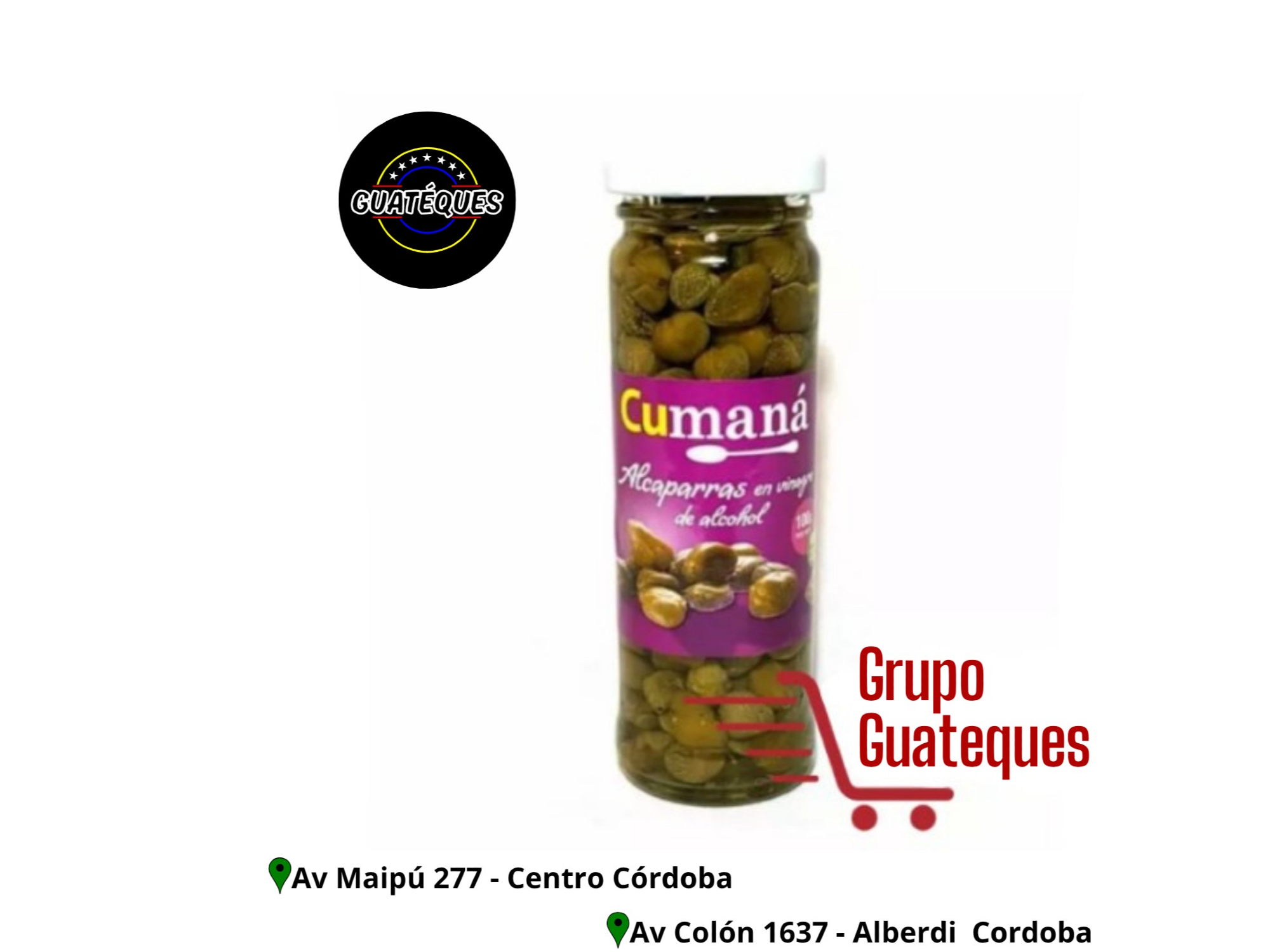 Alcaparras Cumana 100 Gr