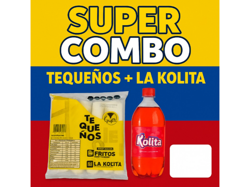 1 Doc Tequeños Guariqueso + 1 La Kolita de 500 Ml