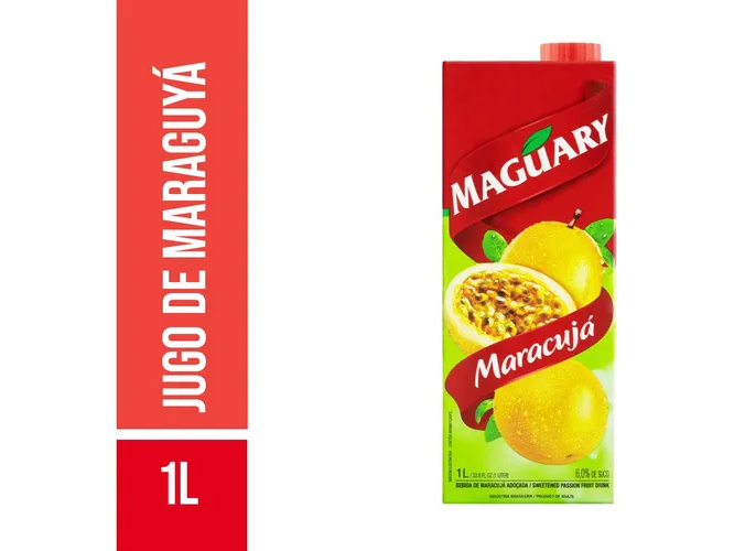 Jugo de Maracuya Marca Maguary 1  Lts