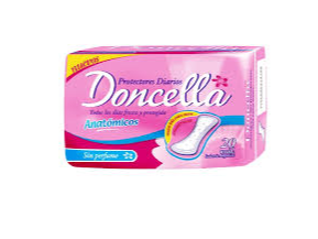 Protectores Diarios Anatomico Doncella 20 Unidades