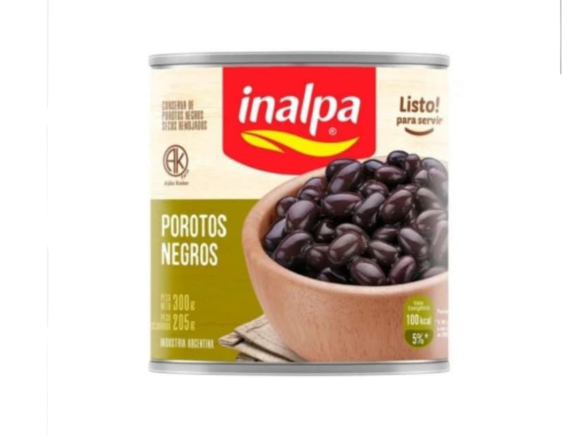 Caraotas Negras Lata 300 Gr