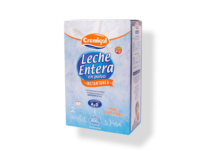 2 Und Leche En Polvo Cremigal de 800 Gr