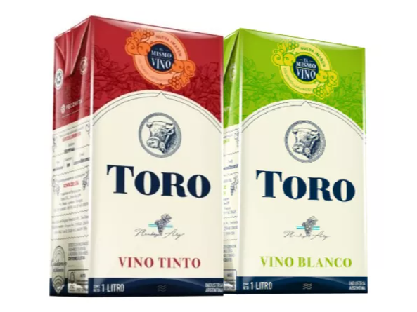 VINO BLANCO Y TINTO TORO
