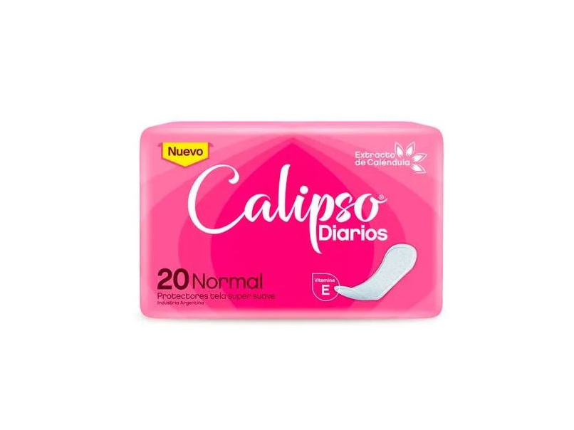 Protectores Diarios Clasico Calipso 20 Unidades