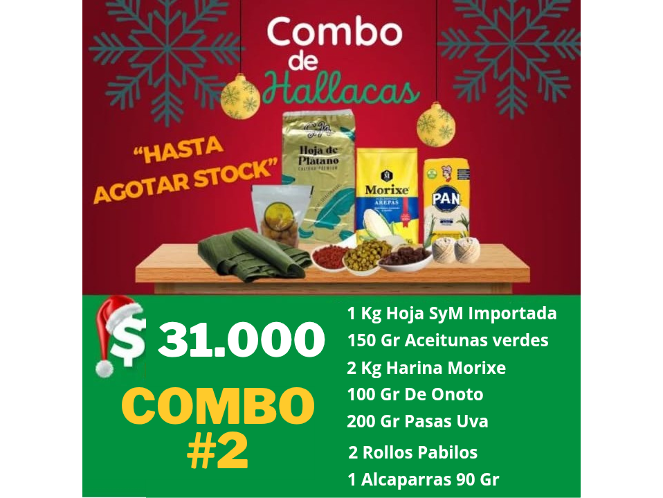 Combo # 1 Hallaquero  Con Morixe Blanca