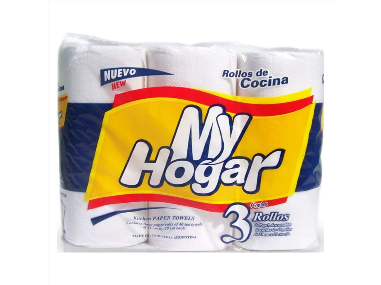 Papel Cocina My Hogar 3 Rollos