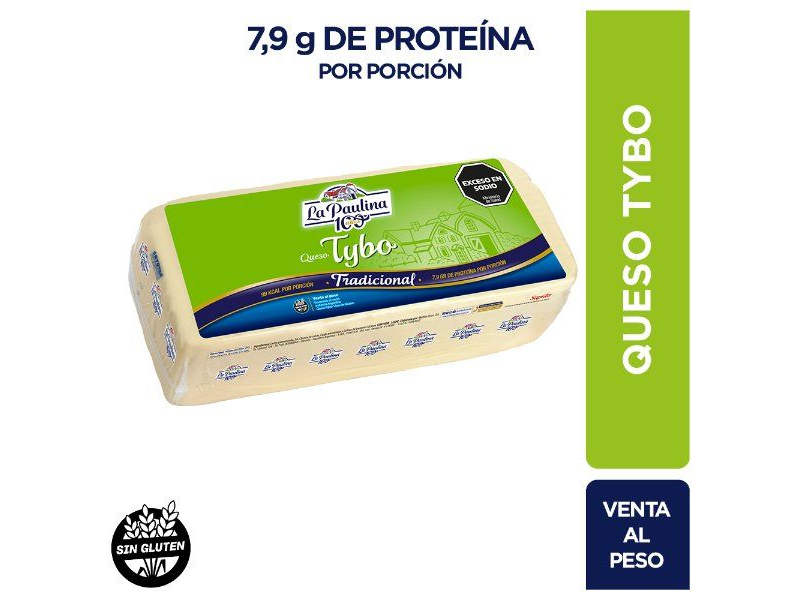 Queso Tibo Marca La Paulina Fetas x 100 Gr