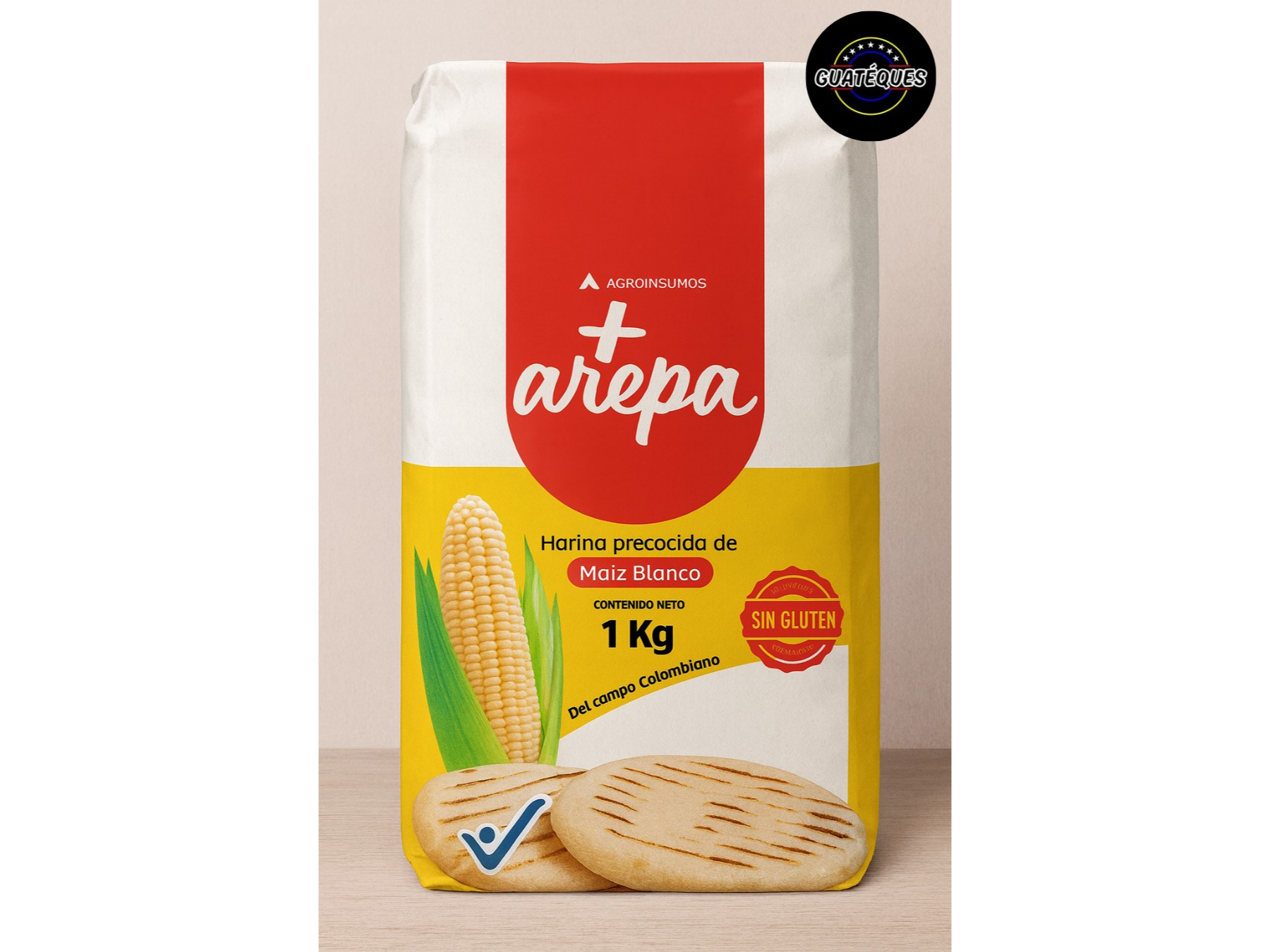 Harina de Maiz + Arepa Sin Gluten