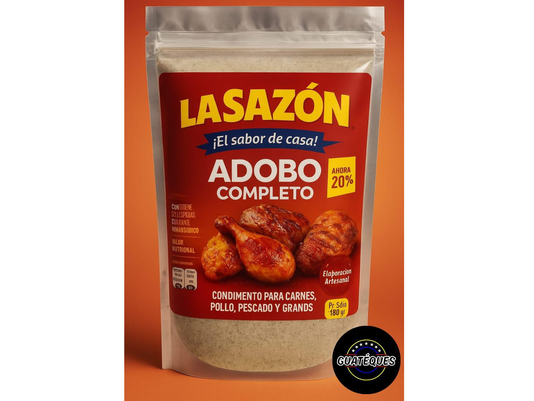 Sachet Adobo  Completo Pequeño 180 Gr