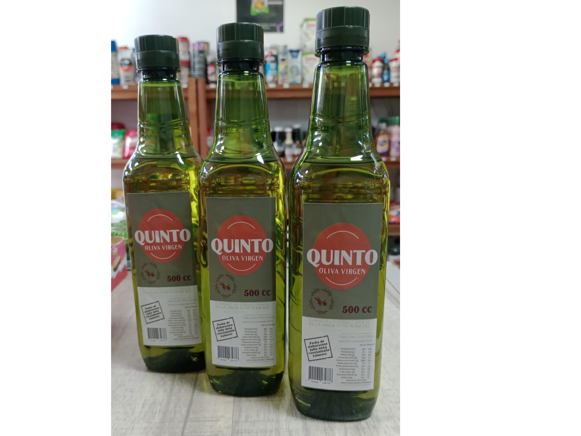 Aceite Oliva Quinto 500 Ml