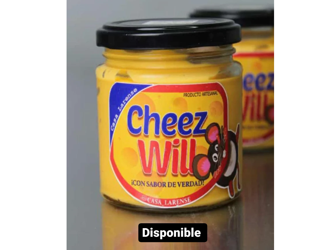 Cheez Wil Sabor a Queso 250 Gr