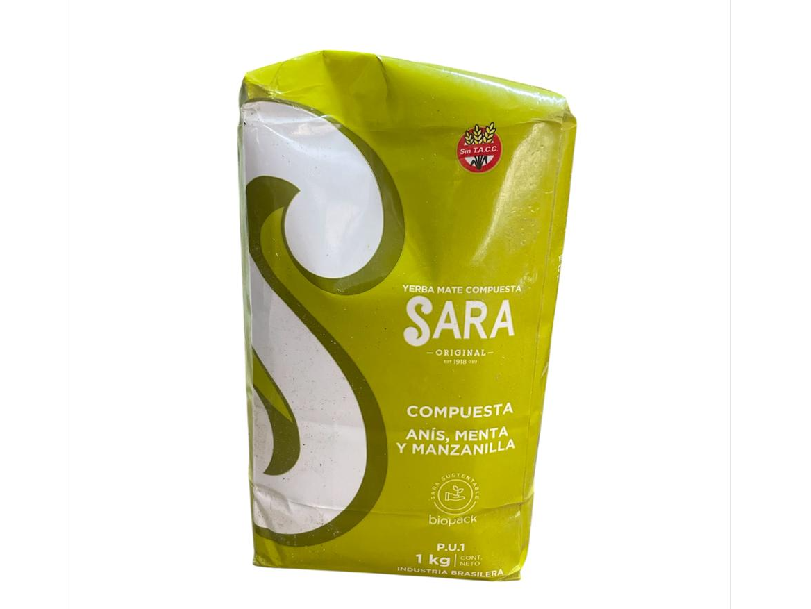 SARA COMPUESTA 1 KG (ANIZ,MENTA Y MANSANILLA)