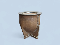 Mate Camionero Cuero Crudo