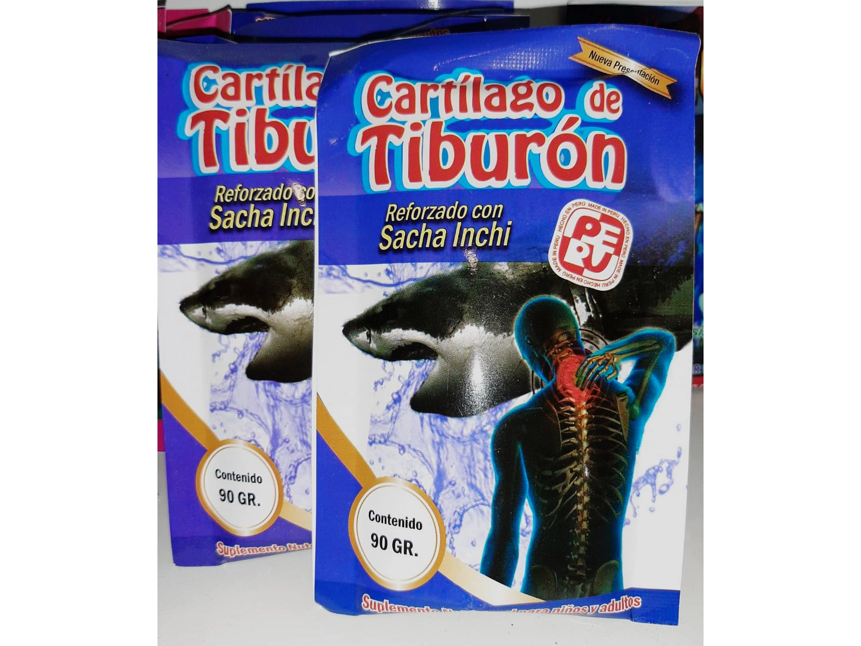 Cartilago de tiburon X90gr
