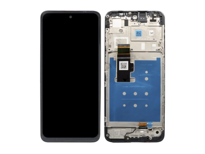 Módulo ORIGINAL 100% Moto G13 con marcos - Bolsita Roja