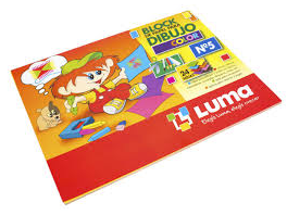 Block dibujo Luma color x 20