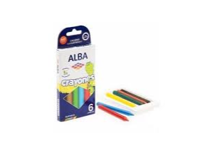 Crayon Alba x 6