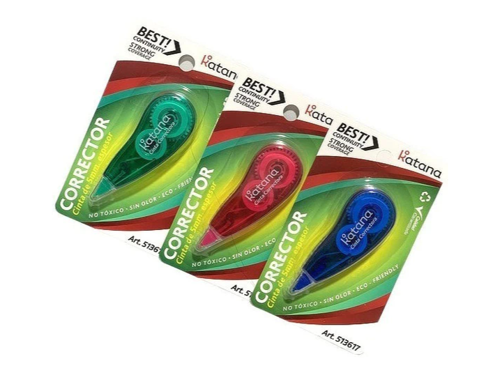 Corrector en cinta Katana 3 mts