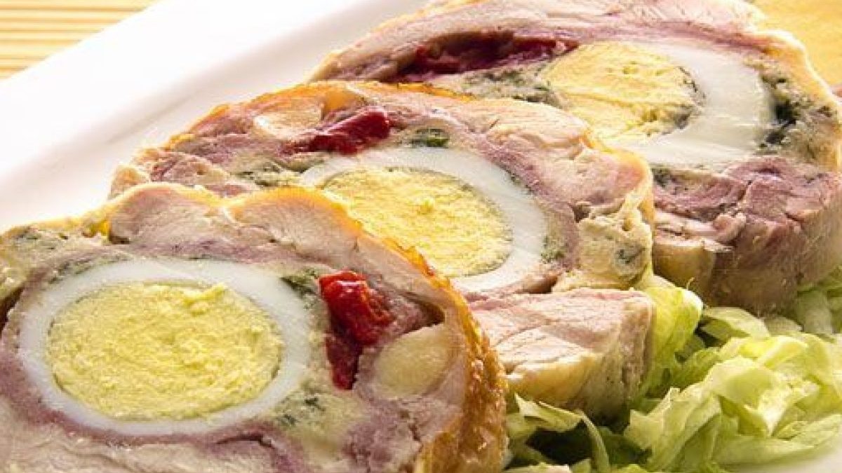 Arrollado de Pollo