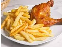 Patamuslo con Papas Fritas Grandes
