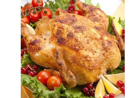 Pollo Entero con Ensalada