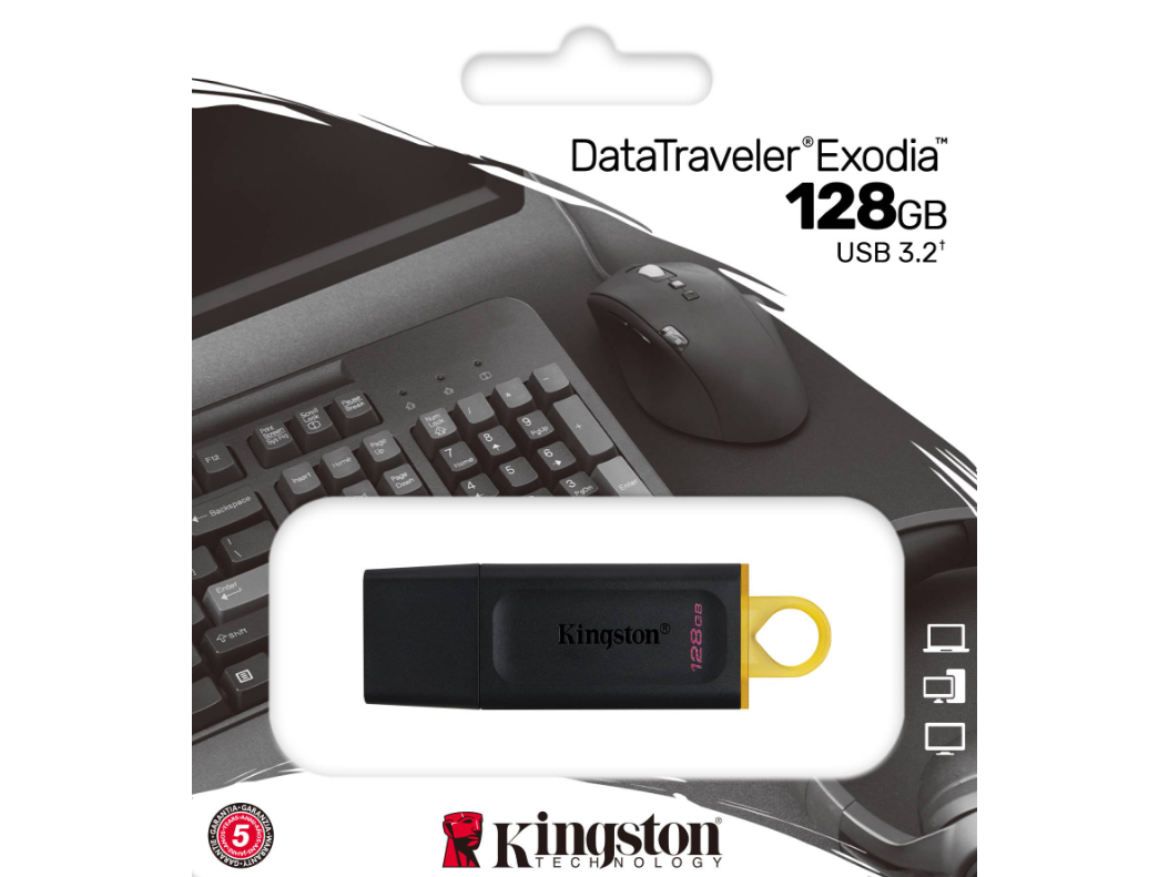 PENDRIVE KINGSTON 128GB