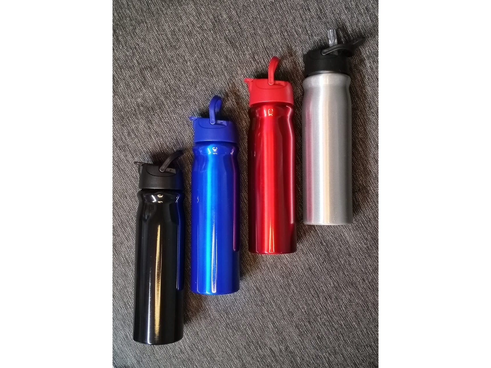 BOTELLA ALUMINIO DOBLE COPA