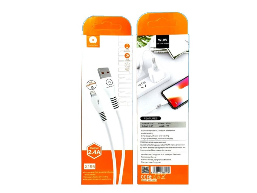 USB LITHNING WUW X195