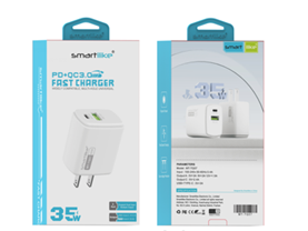 CARGADOR TQ07 35W PD + QC3.0 A+C CON CABLE TYPE C