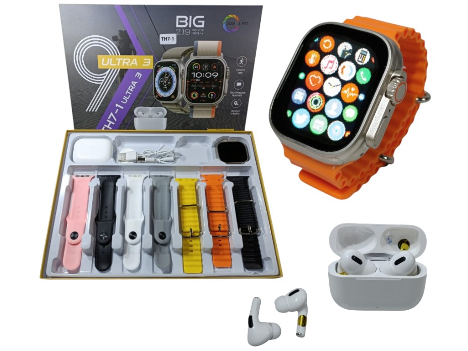 RELOJ MAS AURICULAR BIG ULTRA 3