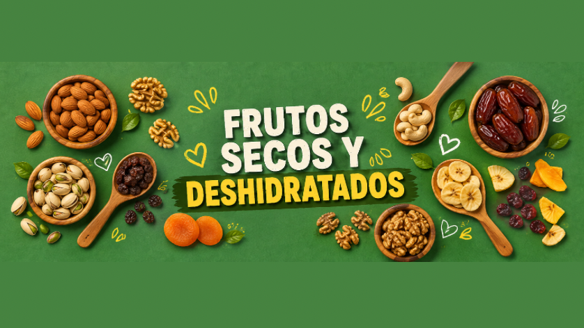 FRUTOS SECOS y DESHIDRATADOS