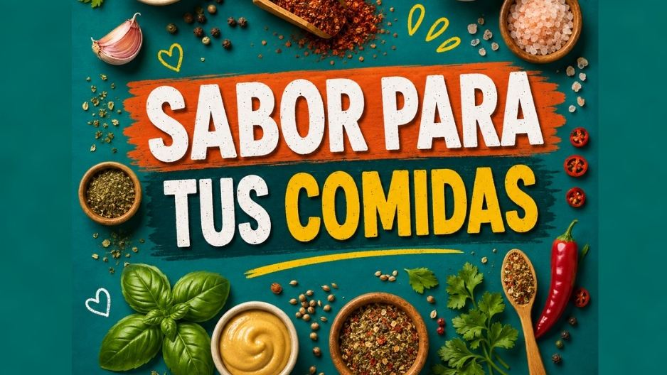 DALE SABOR A TUS COMIDAS