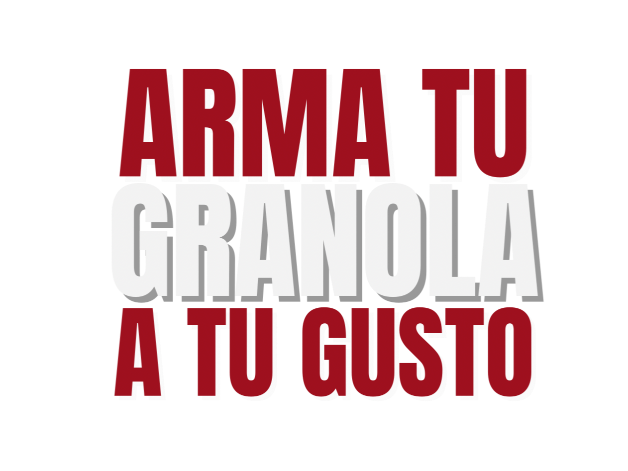 GRANOLA ARMALA COMO QUIERAS (minimo 500g - Los productos seleccionados seran mezclados)