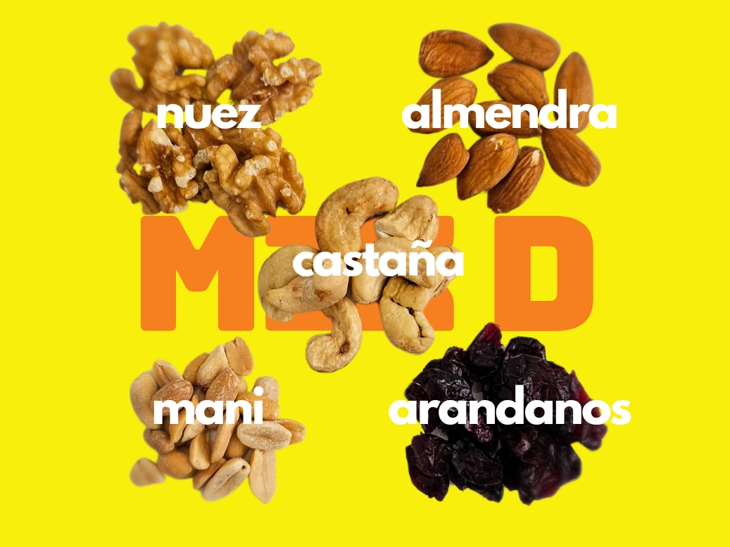 MIX "D" (Arandanos - Almendras - Mani - Castaña - Nuez)