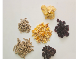 GRANOLA LUCAS (granola + bastancitos salvado, pasas, arandanos, banana, girasol)(33)