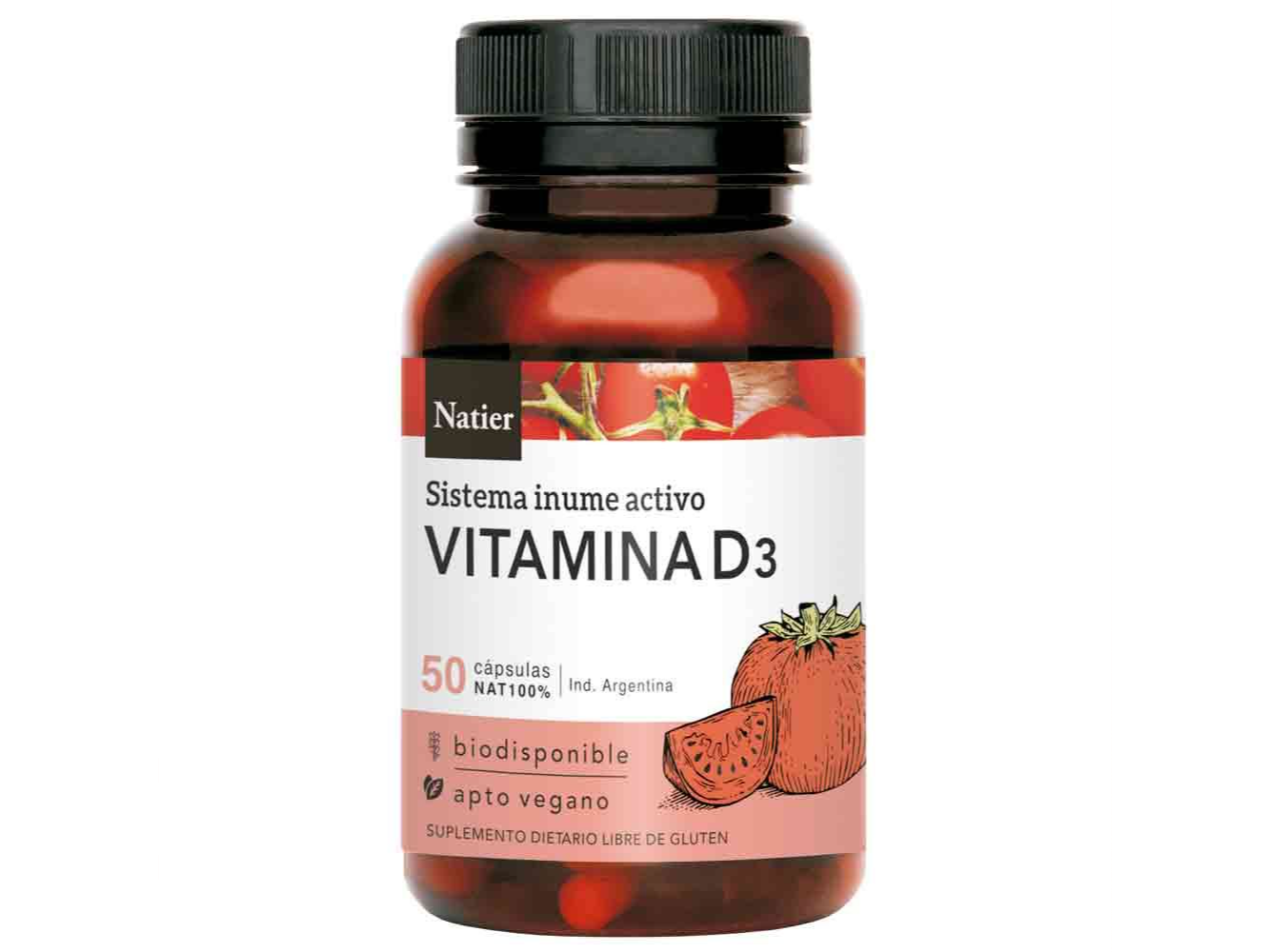 VITAMINA D3 Concentrada - 50 capsulas