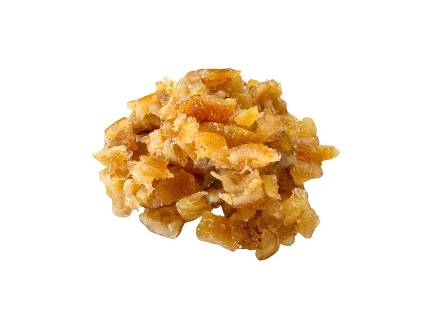 Cascara de Naranja Confitada en Trozos (100g)