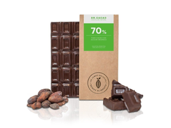70% Puro Cacao con Azúcar Orgánico (50g)