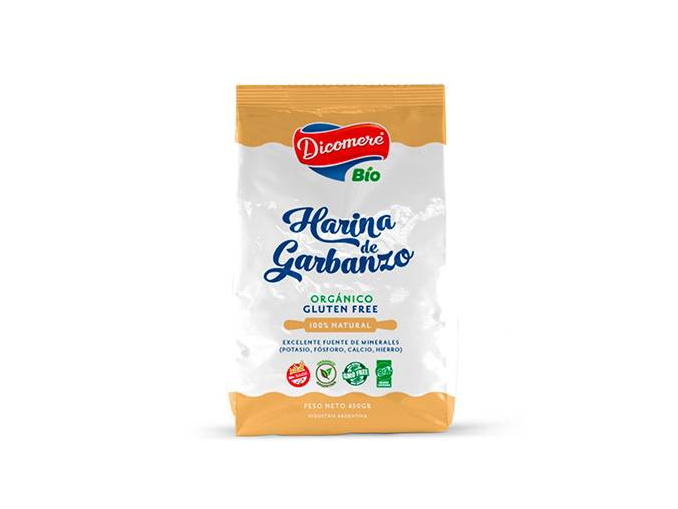 HARINA DE GARBANZO ORGANICO X450G (SIN TACC)